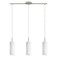 Troy Steel 3 Light Pendant